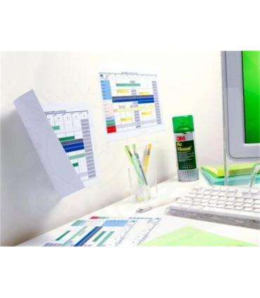 Lepidlo ve spreji 3M Re-Mount, 400 ml, snímatelné