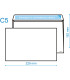 Obálky C5-samolepicí s krycí páskou, 500 ks,80g/m2