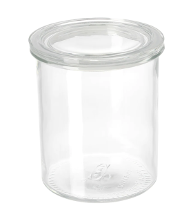 Dóza s víkem, sklo, 1.7 l