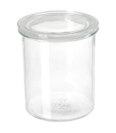 Dóza s víkem, sklo, 1.7 l