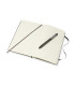 Moleskine - zápisník v tvrdých deskách - vel. L, 13 × 21 cm, linkovaný, černý