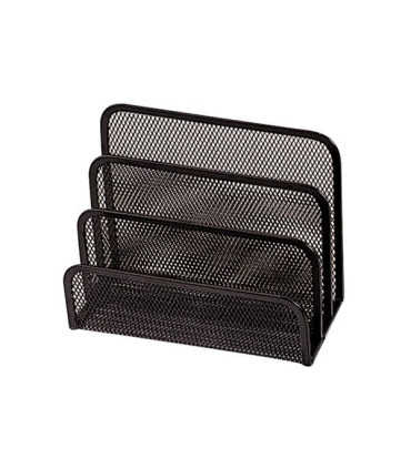 Drátěný stojánek na dopisy Q-Connect - černý