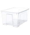 Krabice, transparentní56x39x28 cm/45 l