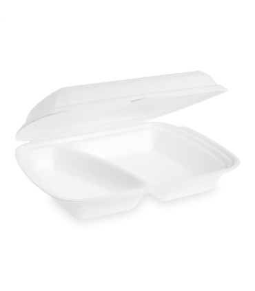 Menu box (XPS) 2dílný bílý 241 x 207 x 69 mm, balení 125