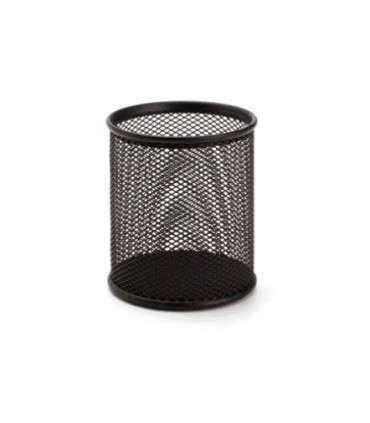 Drátěný kalíšek na tužky - malý, černý