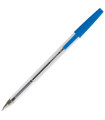 Kuličkové pero Q-Connect - jednorázové, stopa 0,7 mm, modré