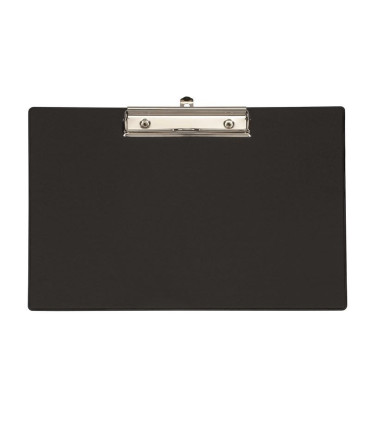 Psací podložka s klipem Maul - A4 na šířku, černá