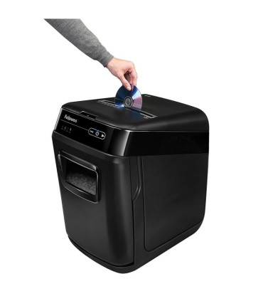 Skartovačka Fellowes AutoMax 200C - P4, řez na částice 4 x 38 mm