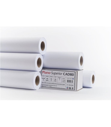 Plotterové role Plano Superior - 297 mm x 50 m x 50 mm, 80g/m2, 2 ks