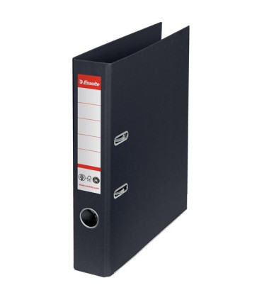 Pákový pořadač Esselte CO2 neutrální - A4, šíře hřbetu 5 cm, černý