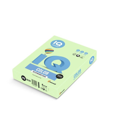 Barevný papír IQ A4 - středně zelený MG28, 80g/m2, 500 listů