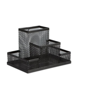 Stojánek univerzální CONCORDE, kovový, 15,5 x 10 x 10 cm, černý