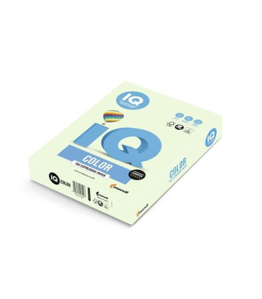 Barevný papír IQ A4 - světle zelený GN27, 80g/m2, 500 listů