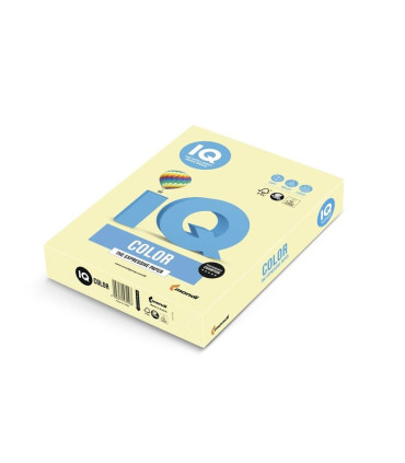 Barevný papír IQ A4 - žlutý YE23, 80g/m2, 500 listů