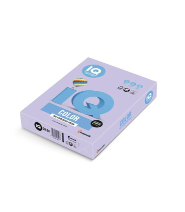Barevný papír IQ A4 - levandulový LA12, 80g/m2, 500 listů
