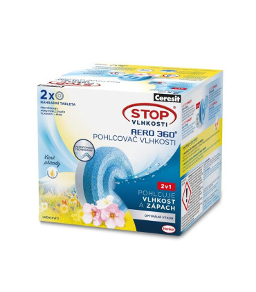 Tablety proti vlhkosti Ceresit - luční kvítí 2 ks