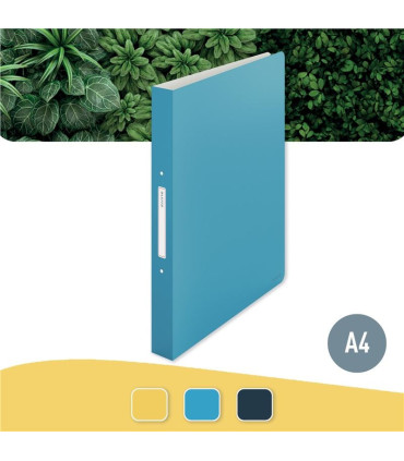 2kroužkový pořadač Leitz Cosy - A4, šíře hřbetu 2,5 cm, modrý