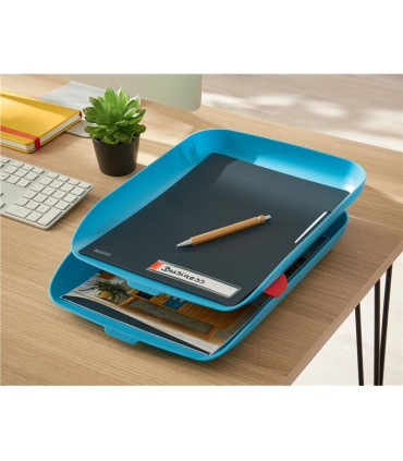 Zásuvky Leitz Cosy - 2 ks, plastové, klidné modré