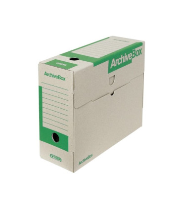 Archivační krabice Emba - zelená, 11 x 33 x 26 cm, 1 ks