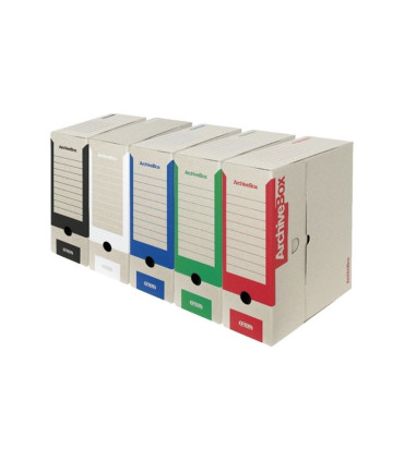 Archivační krabice Emba - zelená, 11 x 33 x 26 cm, 1 ks