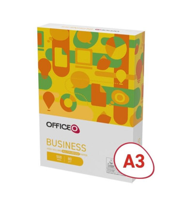 Kancelářský papír OFFICEO Business A3 - 80 g/m2, 500 listů