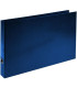 4kroužkový pořadač A3 - na šířku, modrá struktura, šíře 50 mm