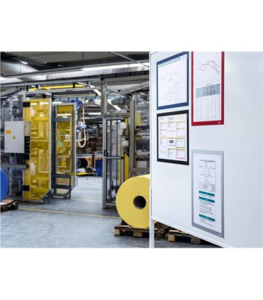 Magnetický rámeček DURABLE - A3, tmavě modrý, 5 ks