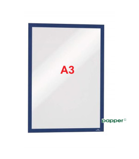 Magnetický rámeček DURABLE - A3, tmavě modrý, 5 ks