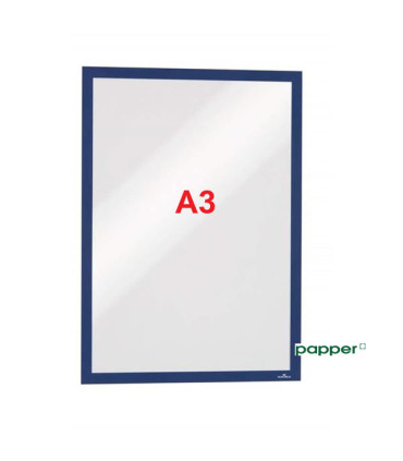 Magnetický rámeček DURABLE - A3, tmavě modrý, 5 ks