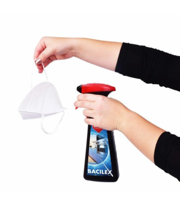 Čisticí prostředek na hladké povrchy s vysokým obsahem alkoholu 70 %, BACILEX