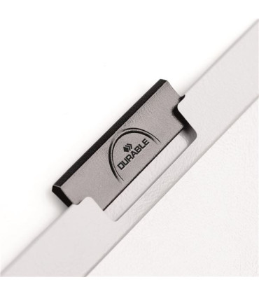 Zakládací desky s klipem Durable Duraclip - A4, kapacita 30 listů, černé