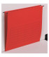 Závěsné papírové desky A4, červené, 25 ks