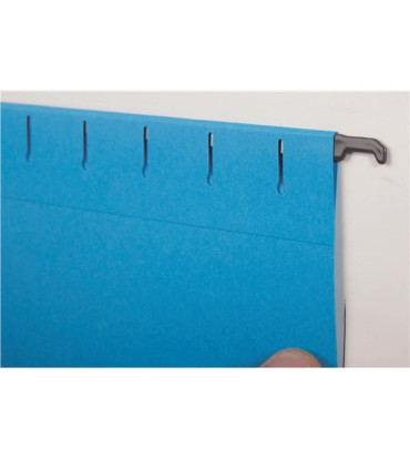 Závěsné papírové desky A4, modré, 25 ks