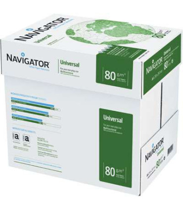Kancelářský papír Navigator Universal A4 - 80 g/m2, CIE 169, 500 listů