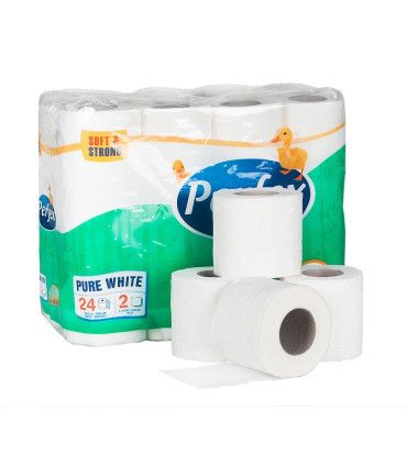 Toaletní papír Perfex - 2vrstvý, 24 rolí