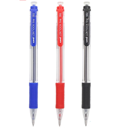 Kuličkové pero UNI SN-101 Laknock, modrá