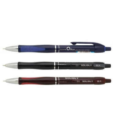 Kuličkové pero Solidly, mix barev