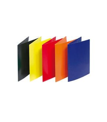 Papírové desky s gumičkou - A4, modré, 1 ks