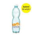 Minerální voda Mattoni - pomeranč, perlivá, 12x 0,5 l