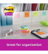 Bloček Post-it barevný 127x76 mm, energie, 6 ks