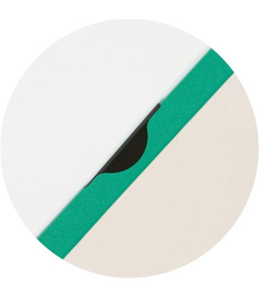 Zakládací desky s klipem Q-Connect - A4, kapacita 30 listů, červené, 25 ks