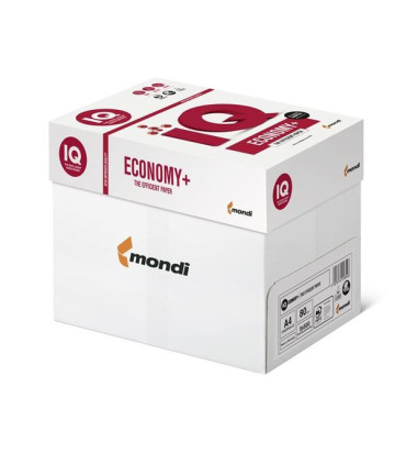 Kancelářský papír IQ Economy+ A4 - 80 g/m2, CIE 161, 500 listů