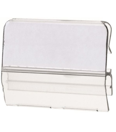 Pohledové záložky do kartoték HAN - posuvné, 34 mm, transparentní, 10 ks