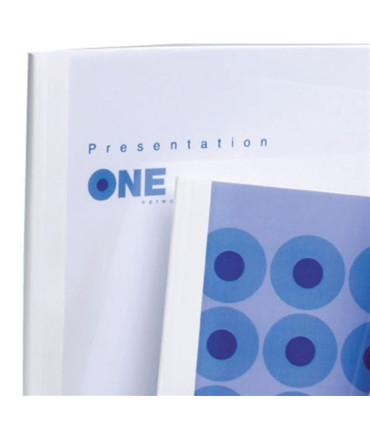 Desky pro termovazbu GBC - 3 mm, imitace plátno, bílé, 100 ks