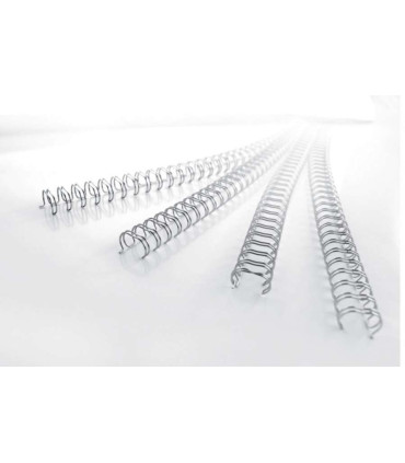 Drátěné hřbety GBC, Wire, 3:1, 7,9 mm,černé,100 ks