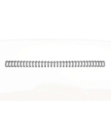 Drátěné hřbety GBC, Wire, 3:1, 6,3 mm,černé,100 ks