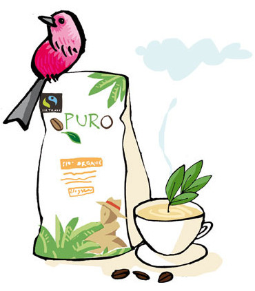 Černý čaj Puro - citrón, Fairtrade, 25 x 2 g