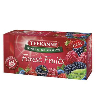 Ovocný čaj Teekanne lesní směs, 20 x 2,5 g