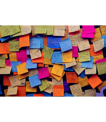 Z-bločky Post-it Super Sticky - 101 × 101 mm, světle žluté, linkované, 5 ks