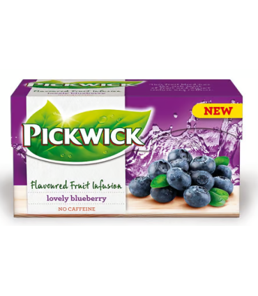 Ovocný čaj Pickwick Borůvka, 20 x 2g